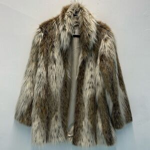Donna Salyes Faux Fur Jacket
